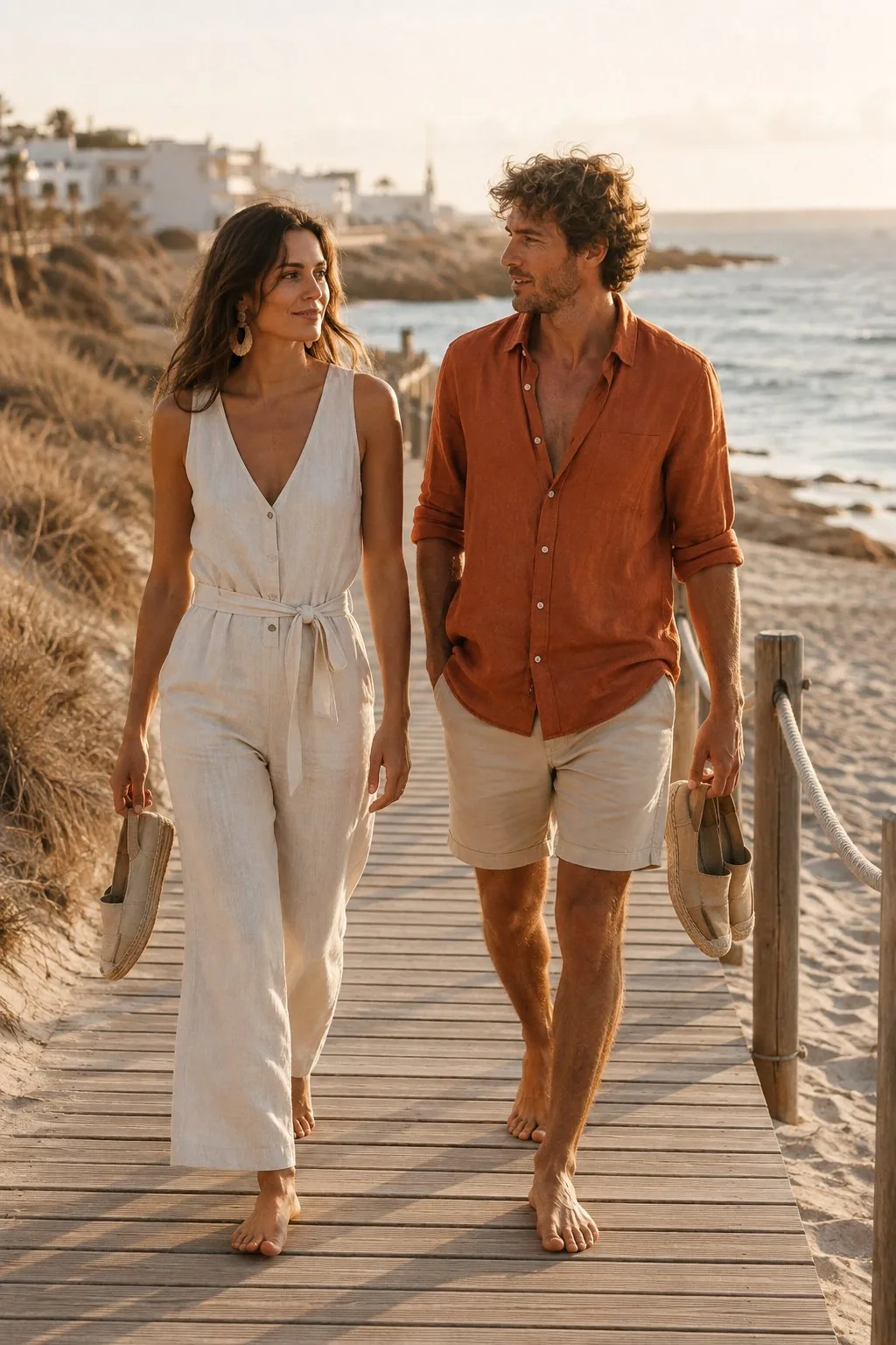 Look 04 · Atardecer en la Barceloneta